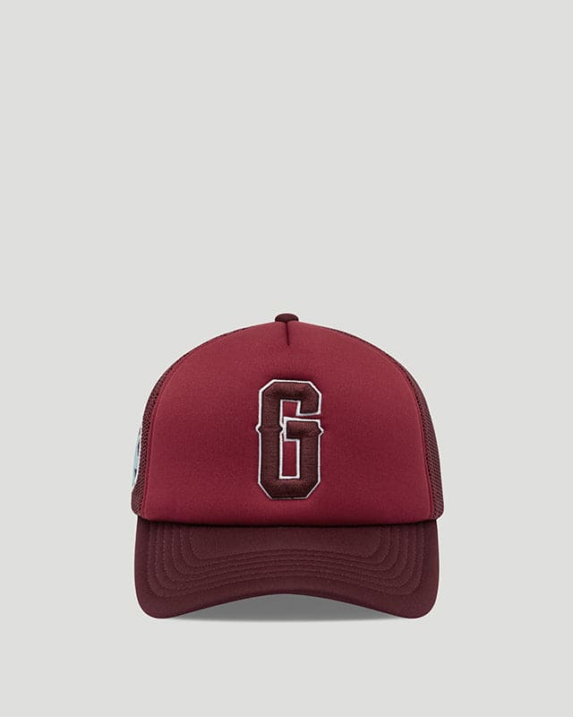 G Trucker Hat Burgandy/Navy