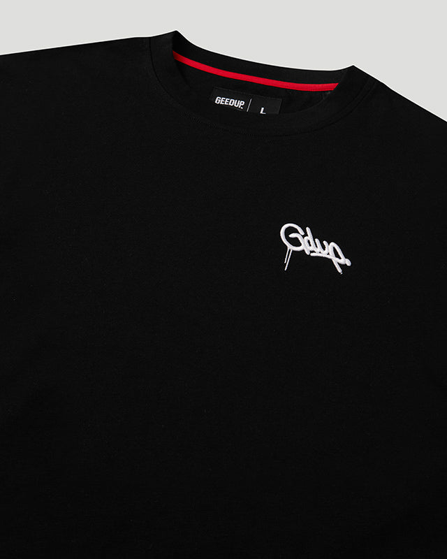 Handstyle EMB T-Shirt Black/White