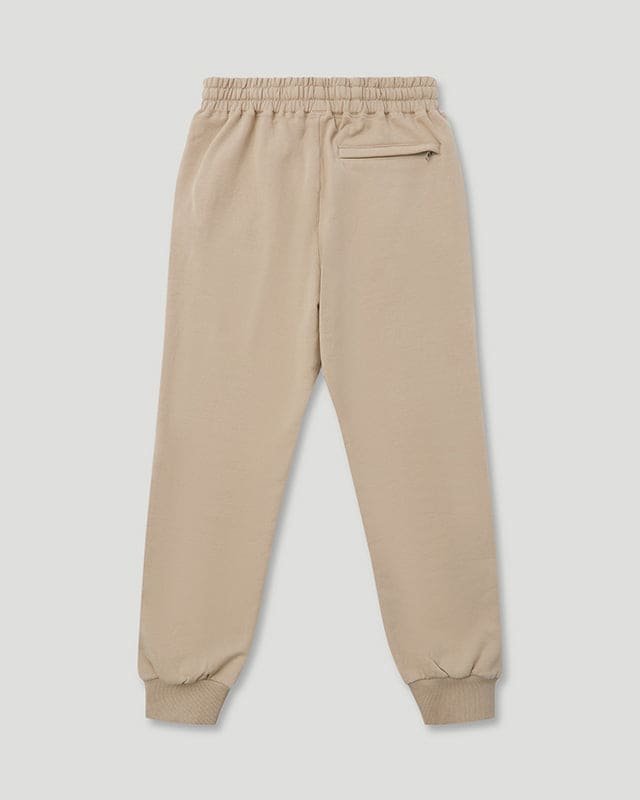 Micro Team Logo Trackpants Tan