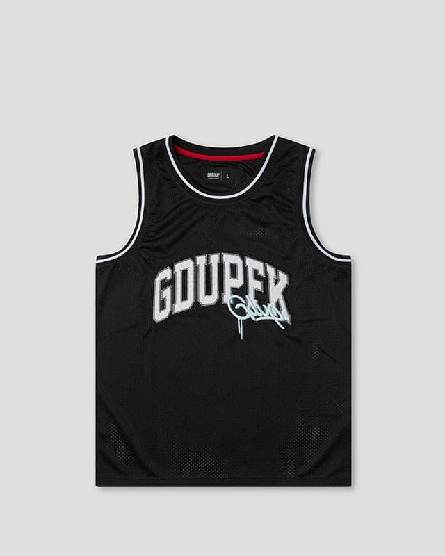 GDUPFK Basketball Jersey Black/Blue