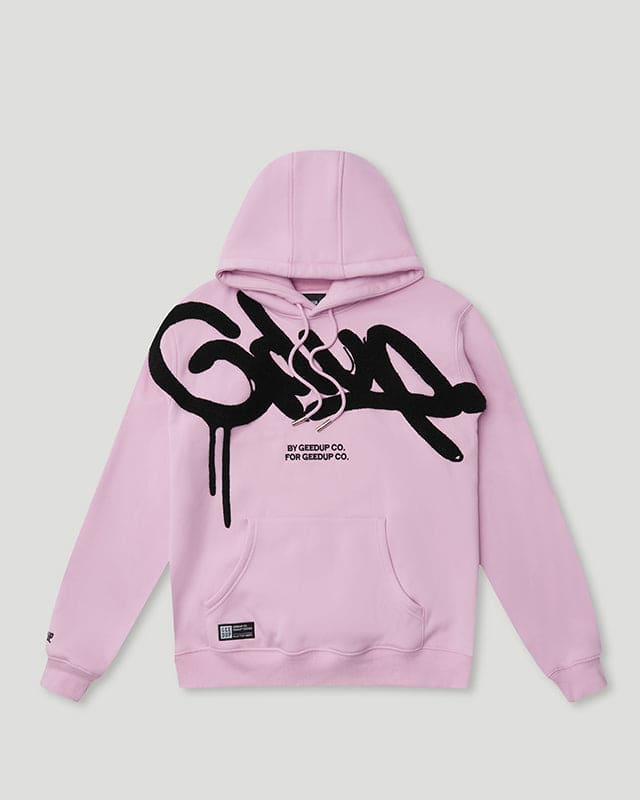 Handstyle Hoodie Lavender/Black