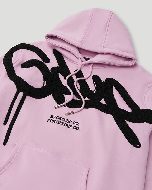 Handstyle Hoodie Lavender/Black