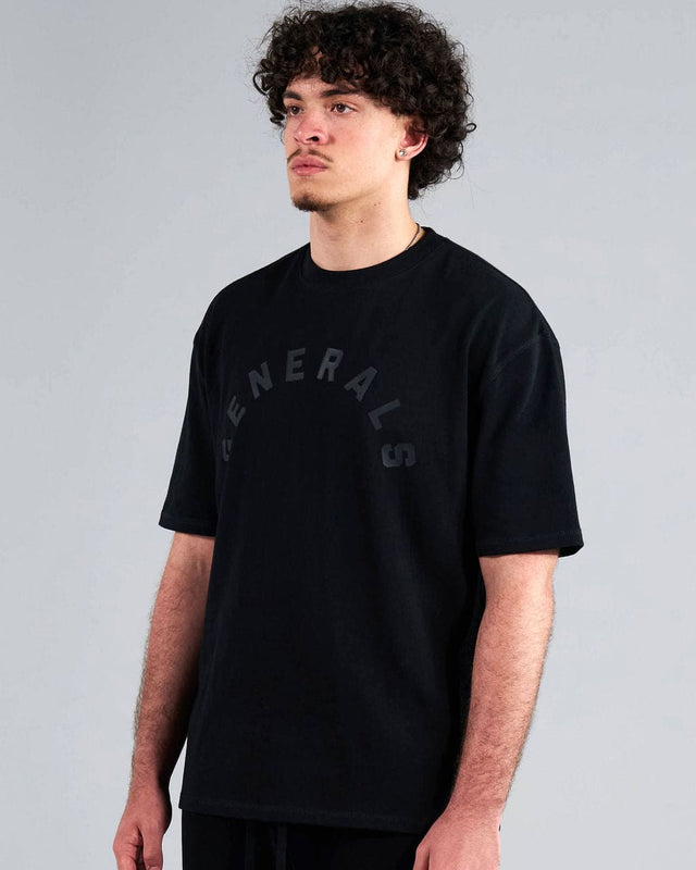 Generals Oversize T-Shirt Jet Black