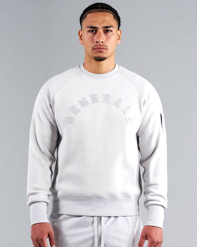 Generals Classic Fit Crewneck Nimbus Cloud