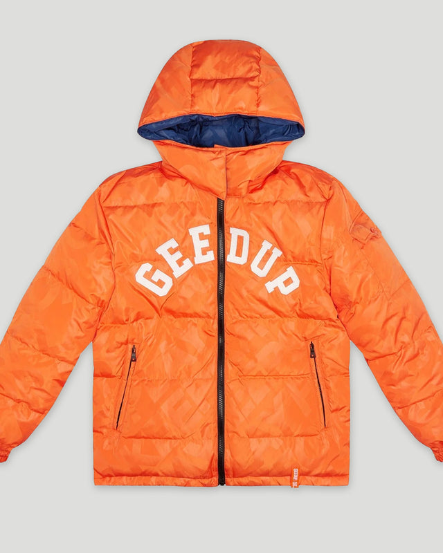 PFK Blue/Orange Reversible Duck Down Jacket