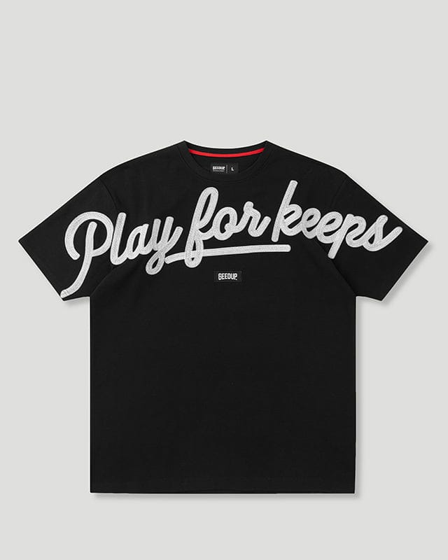 PFK Script T-Shirt Black/White