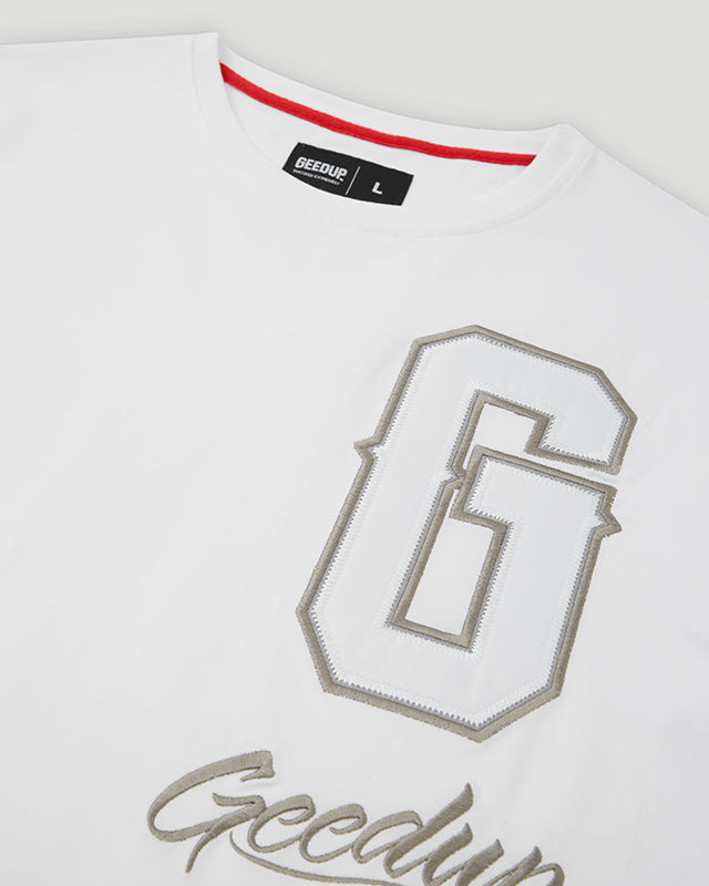 G Script Logo T-Shirt White