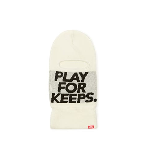 Play For Keeps Ski Mask White