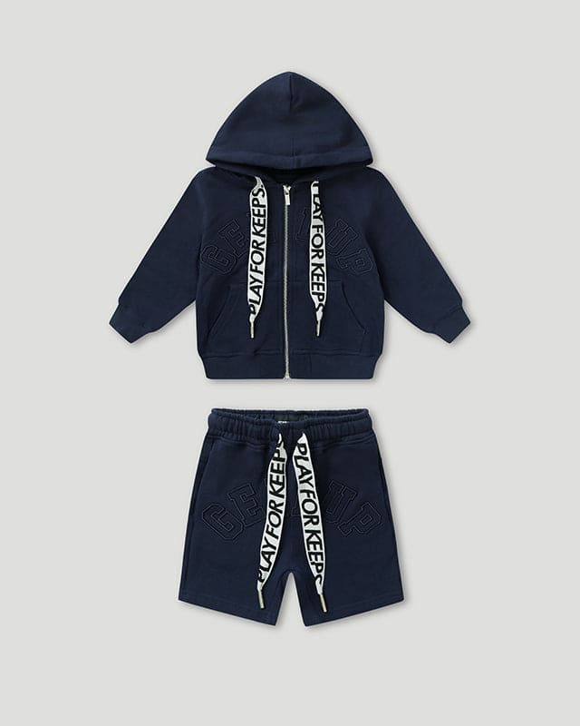 PFK Laced Kids Tracksuit Navy