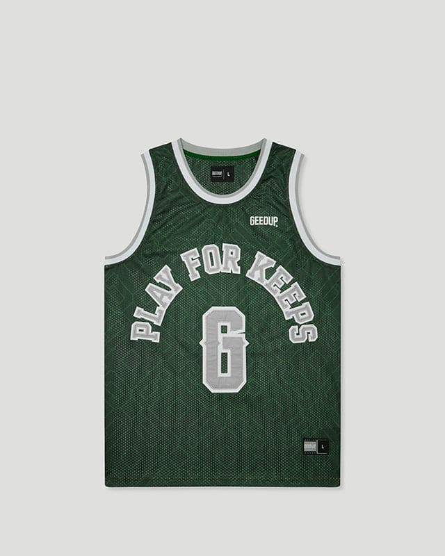 PFK Basketball Jersey Green/White