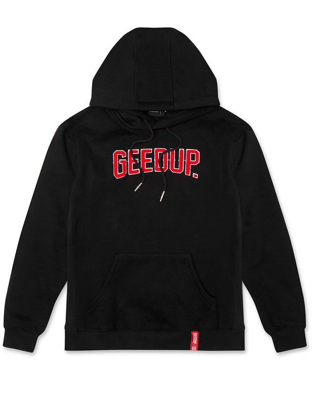 O/S Play For Keeps Hoody Black/Red
