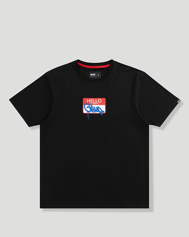 GDUP Sticker T-Shirt Black